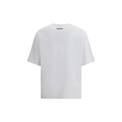Dsquared² White Cotton T-Shirt