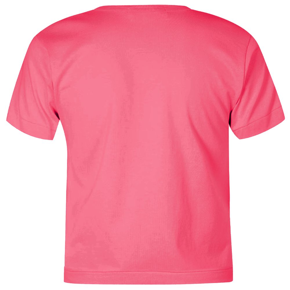 Comme Des Fuckdown Pink Cotton T-Shirt