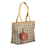 Mario Valentino Beige Polyethylene Handbag