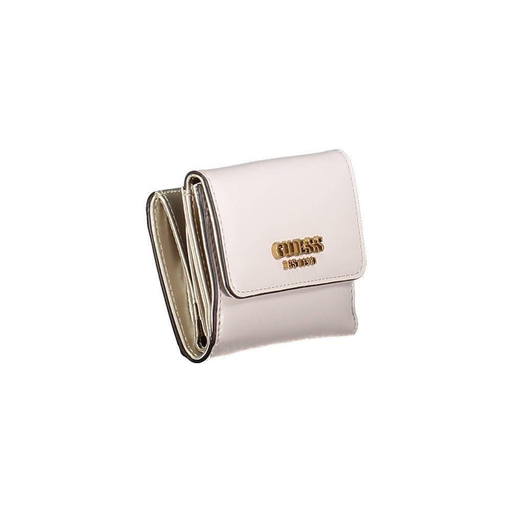 Guess Jeans Pink Polyethylene Wallet