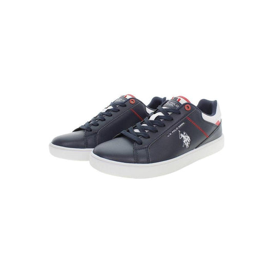 U.S. POLO ASSN. Blue Polyester Sneaker