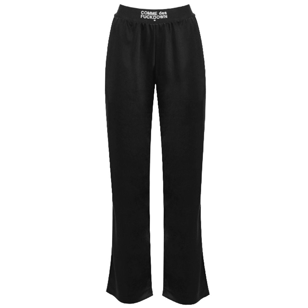 Comme Des Fuckdown Black Polyester Pant