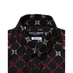 Dolce & Gabbana Multicolor Cotton GOLD Long Sleeves Shirt