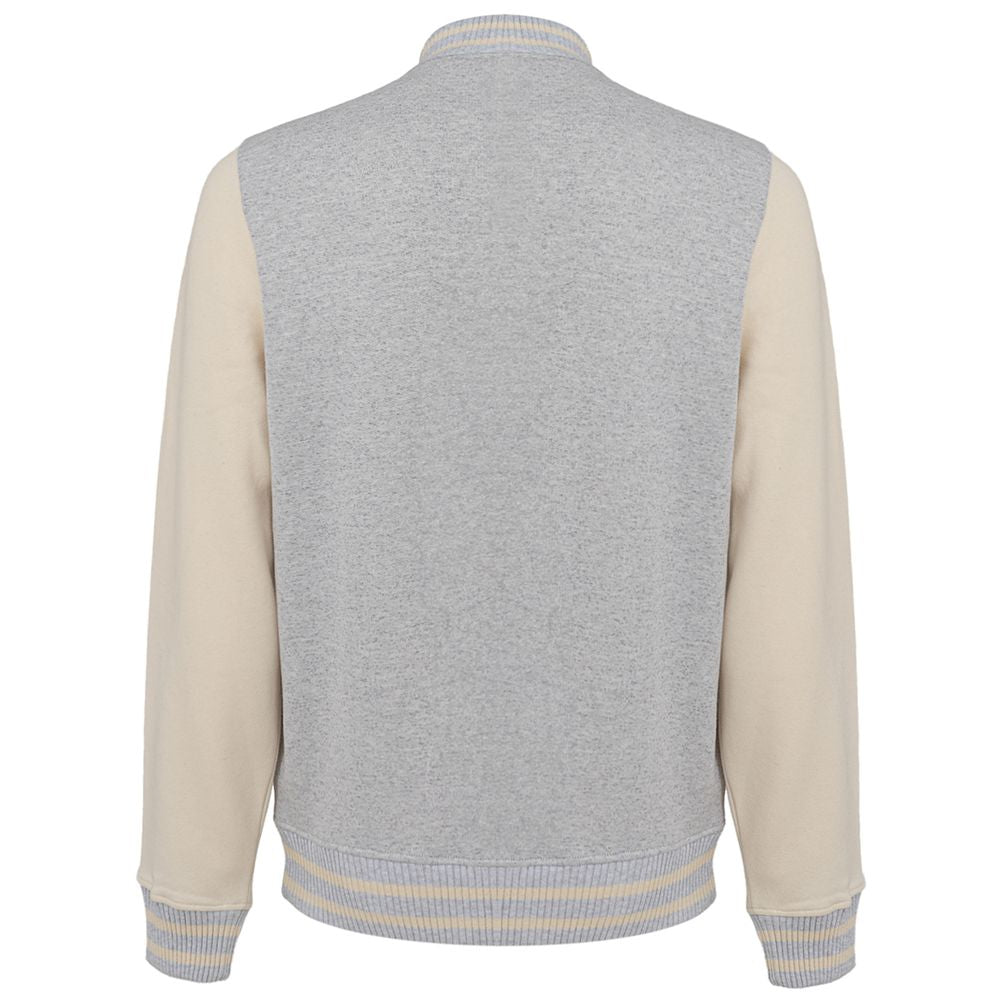 Gran Sasso Gray Cotton Bomber