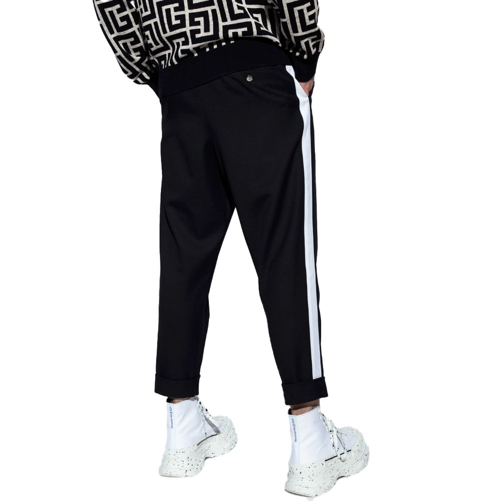 Balmain Black Cotton Pant
