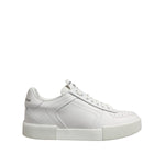 Dolce & Gabbana White Miami Leather Low Top Men Sneakers Shoes MV7448-41