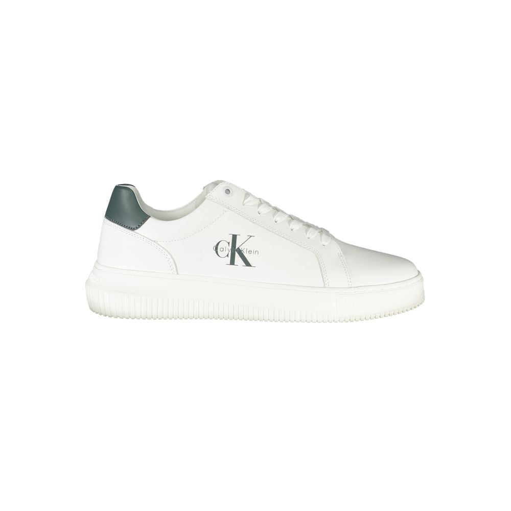 Calvin Klein White Polyester Sneaker