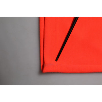 Dolce & Gabbana Orange Polyester Jogger Men Sweatpants Pants