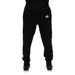 Dolce & Gabbana Black Cotton Crown Jogger Sweatpants Pants PAN76329-58