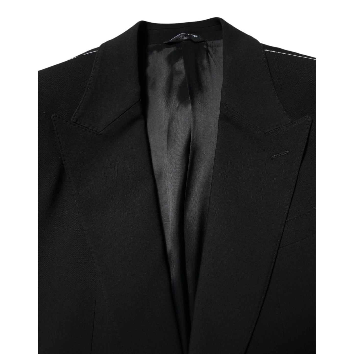Dolce & Gabbana Black MARTINI Single Breasted 2 Piece Suit