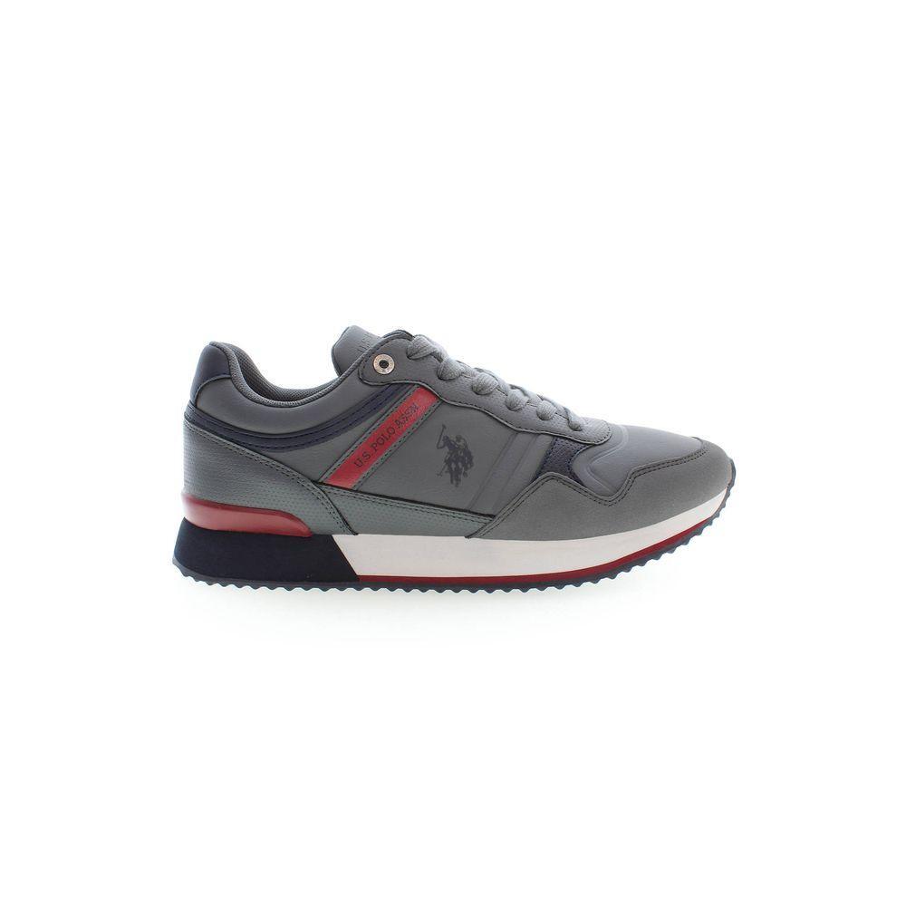 U.S. POLO ASSN. Gray Polyester Sneaker US-14575-EU40/US7