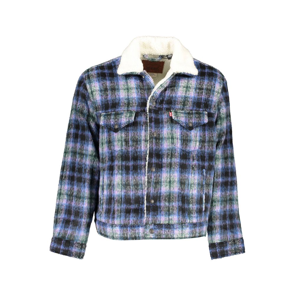 Levi's Blue Polyester Men Jacket
