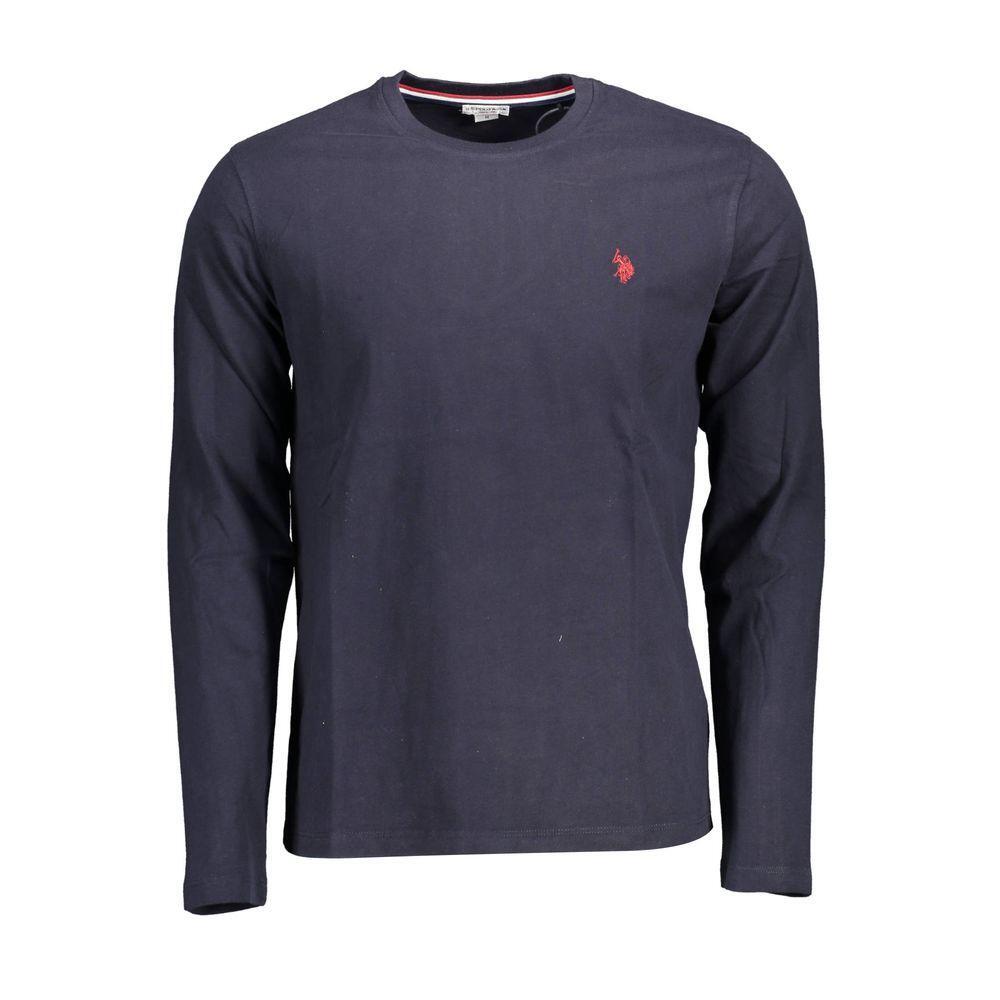 U.S. POLO ASSN. Blue Cotton T-Shirt US-16891-L