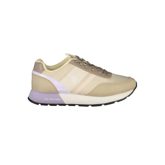 U.S. POLO ASSN. Beige Nylon Sneaker US-20547-EU35/US5