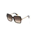 Furla Brown Acetate Women Sunglass