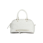 Mario Valentino White Polyethylene Handbag VA-21567