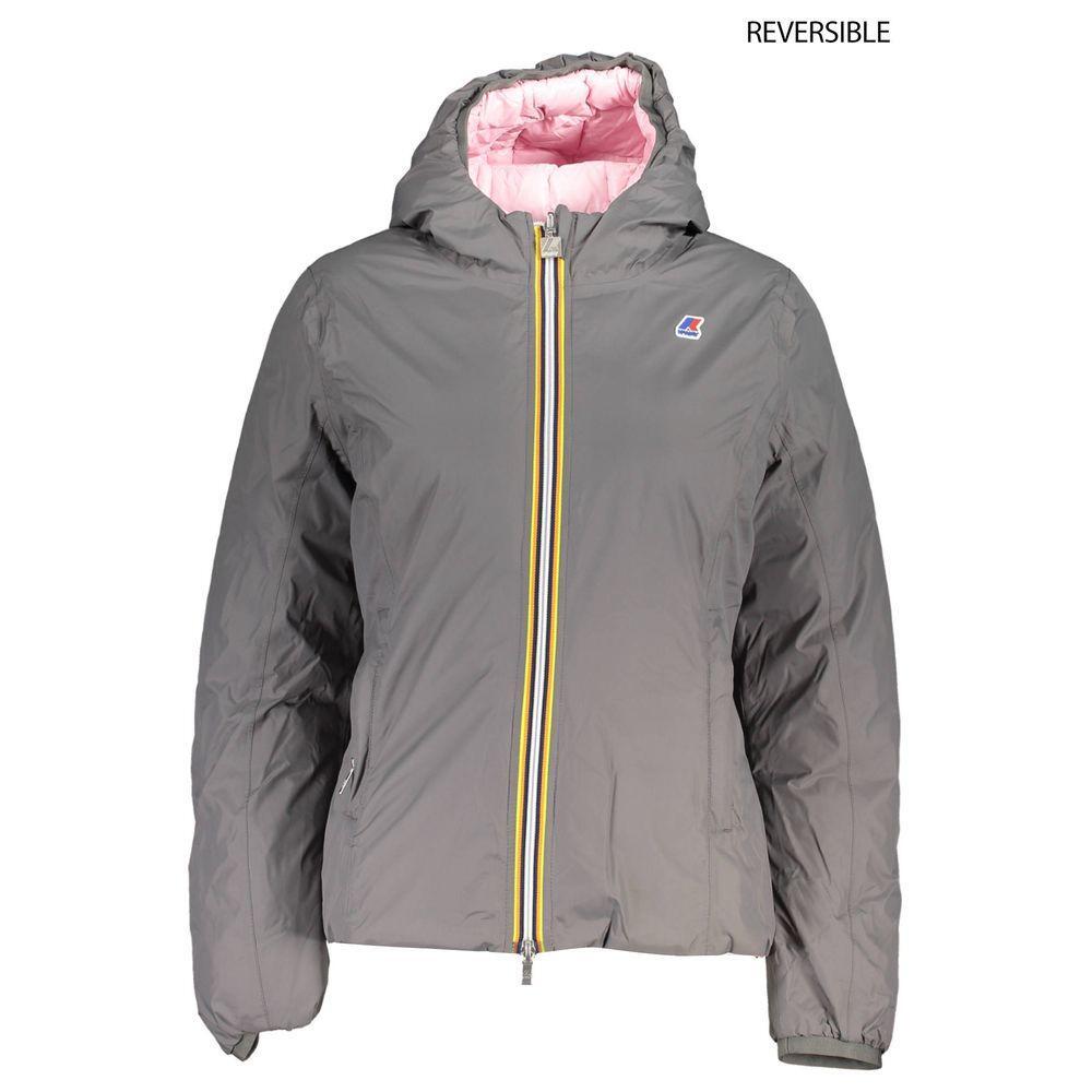 K-WAY Gray Polyamide Jackets & Coat