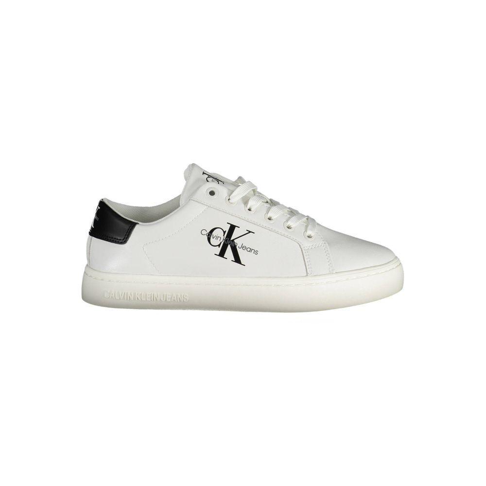 Calvin Klein White Polyester Sneaker CA-22768-EU37/US7