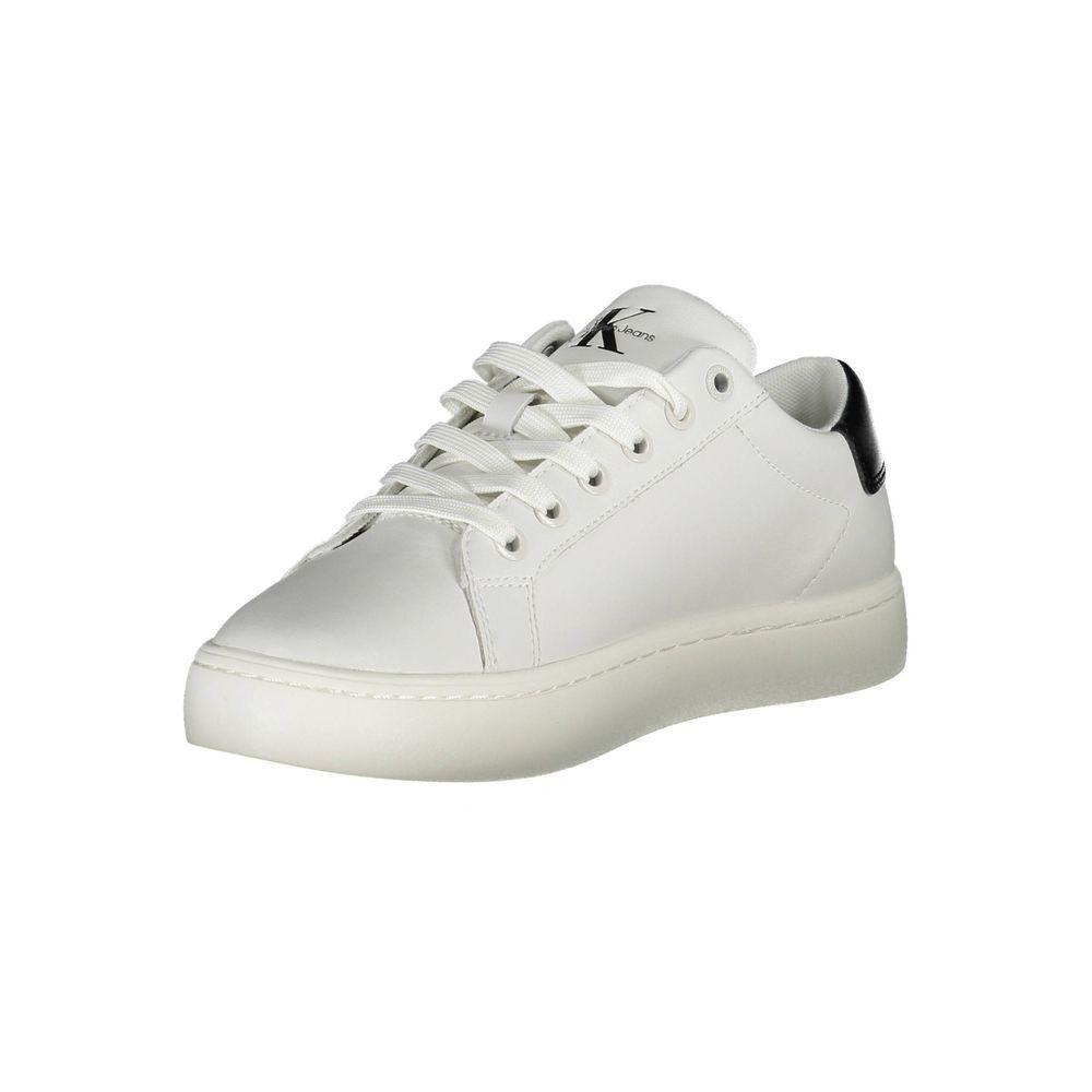 Calvin Klein White Polyester Sneaker CA-22768-EU37/US7