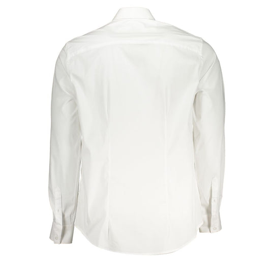 Guess Jeans White Cotton Shirt GU-27965-L