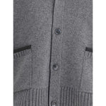 Thom Browne Merino wool Cardigan TH-MKC608AY1029055-2