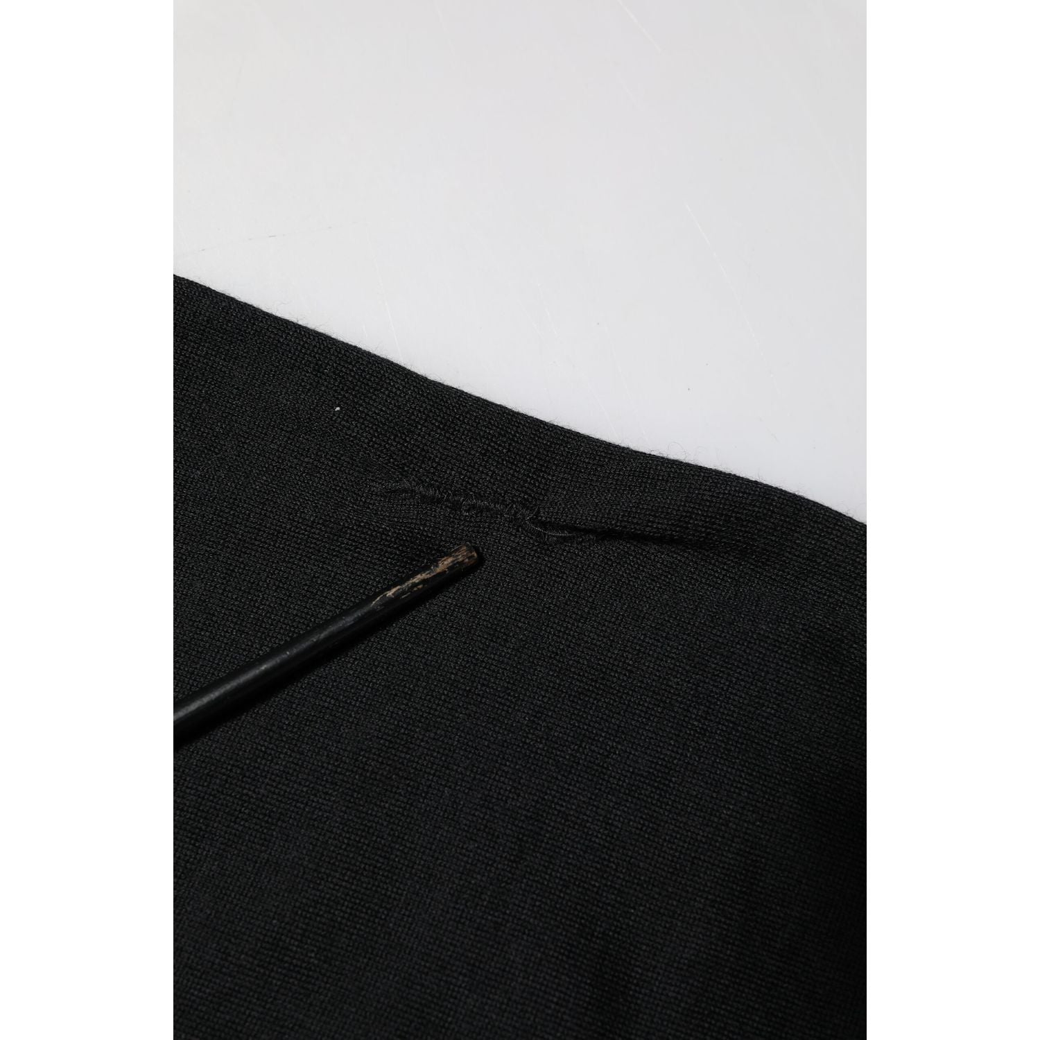 Dolce & Gabbana Black Cashmere Crewneck Men Pullover Sweater