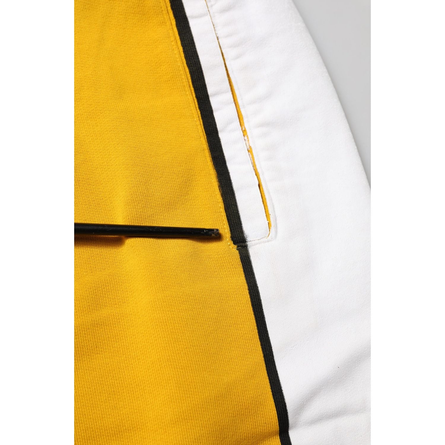 Dolce & Gabbana Yellow Cotton Sweatpant Jogger Trouser Pants