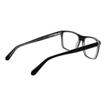 Guess Black Men Glasses Frame in full-rim acetate, demonstrating rectangle style with demo lenses for men.