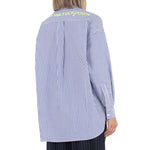 Comme Des Fuckdown Blue Cotton Shirt CO-13479-XS