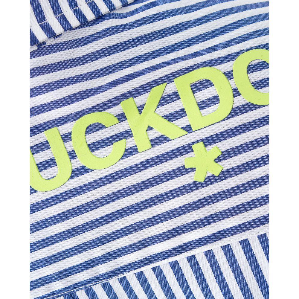 Comme Des Fuckdown Blue Cotton Shirt CO-13479-XS