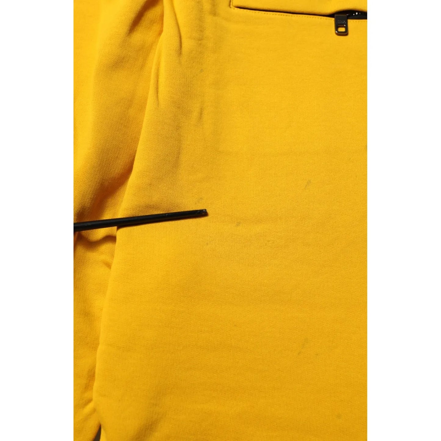 Dolce & Gabbana Yellow Cotton Sweatpants Jogger Trouser Pants