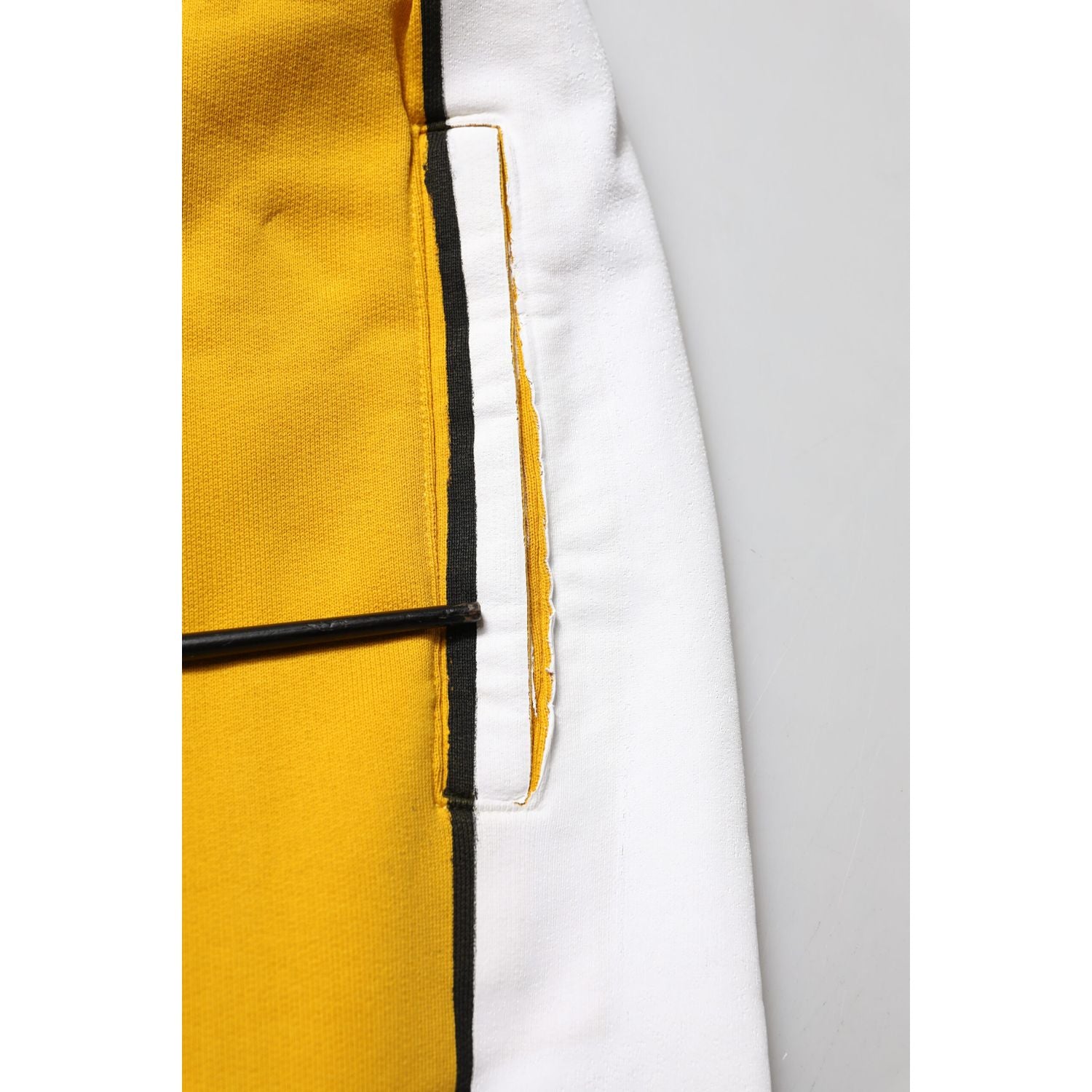 Dolce & Gabbana Yellow Cotton Jogger Skinny Sweatpants Pants