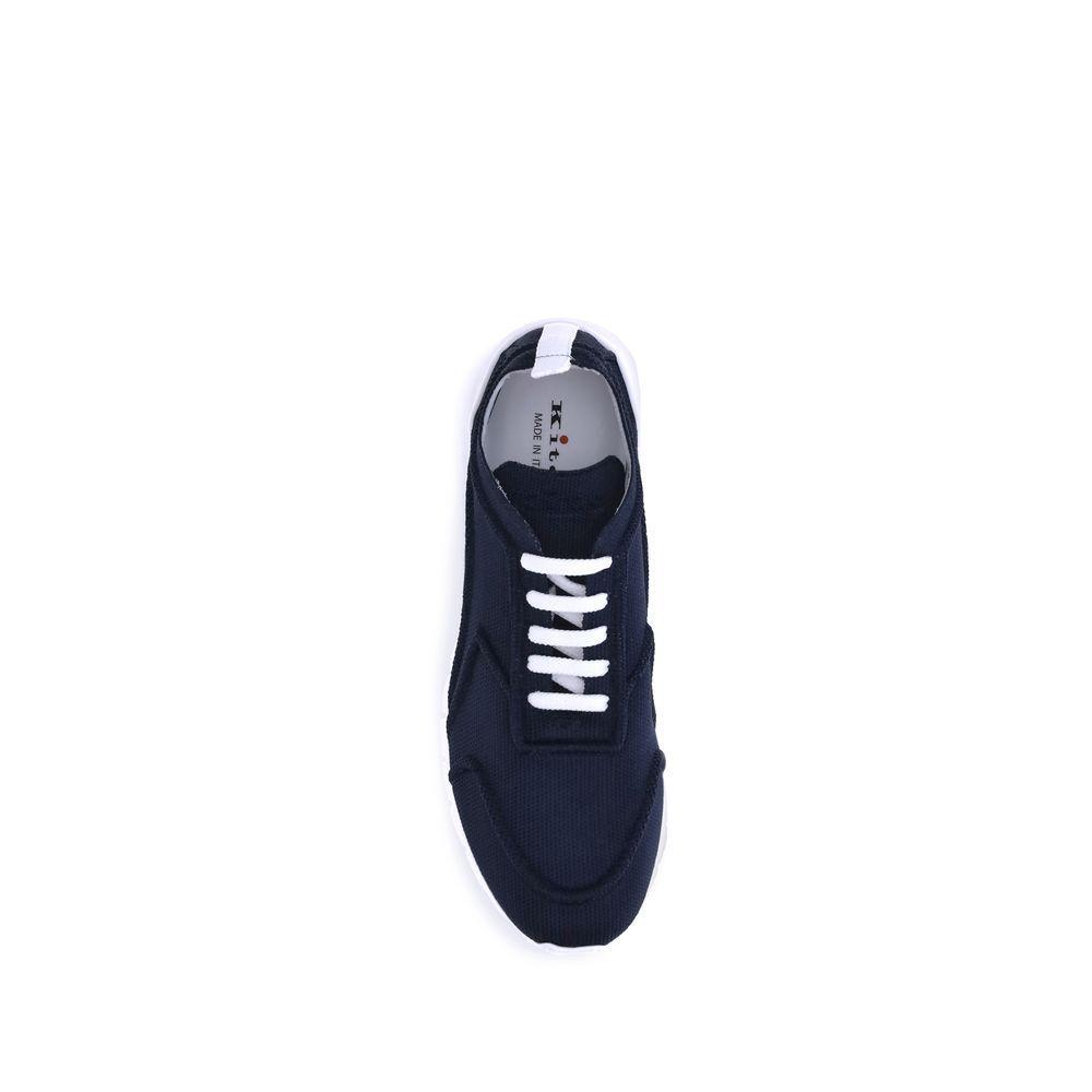 Kiton Cotton Sneakers KI-USSA117N0106302015BLU-EU40/US7