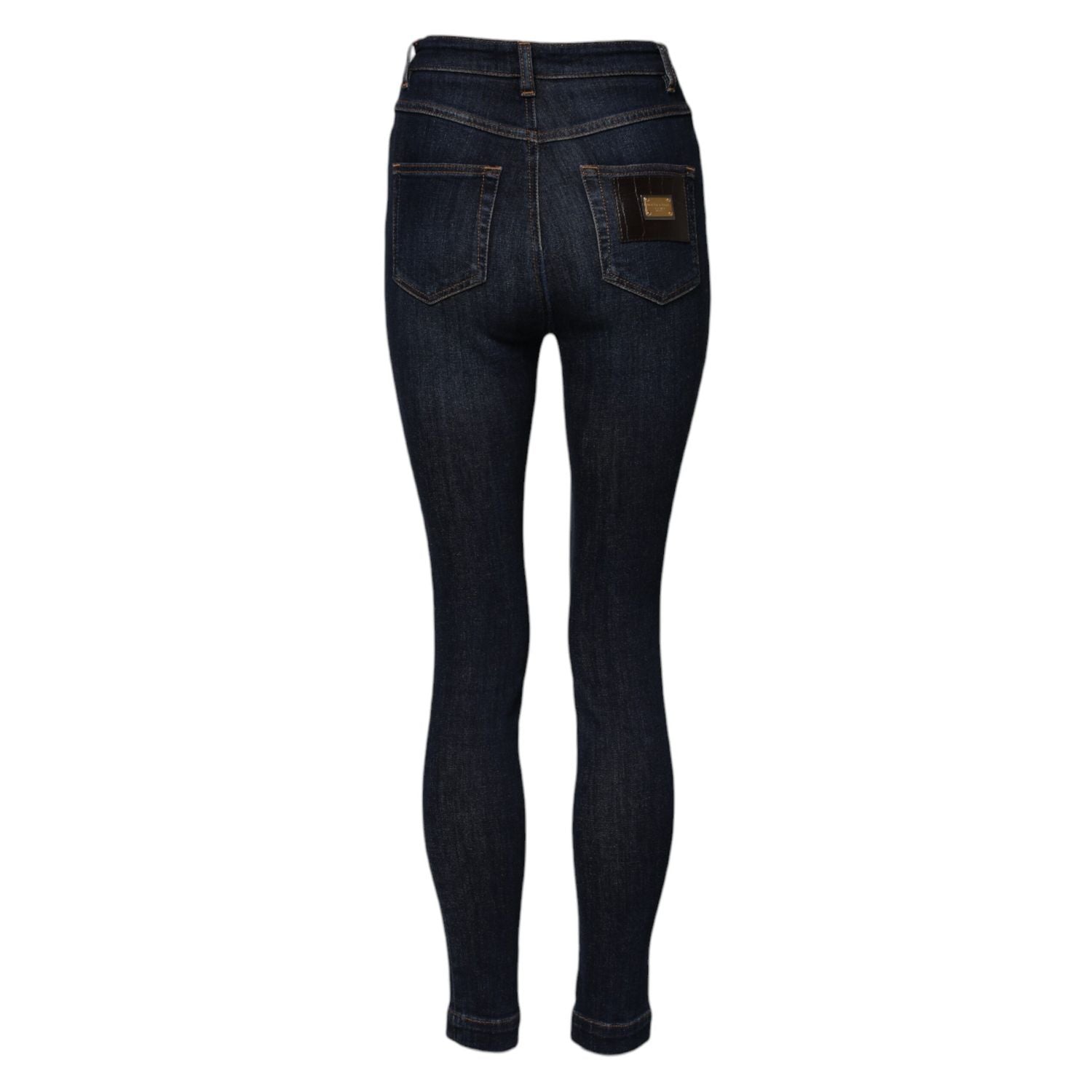 Dolce & Gabbana Blue GRACE High Waist Skinny Denim Jeans