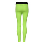 Dolce & Gabbana Green Nylon Slim Fit Leggings Pants