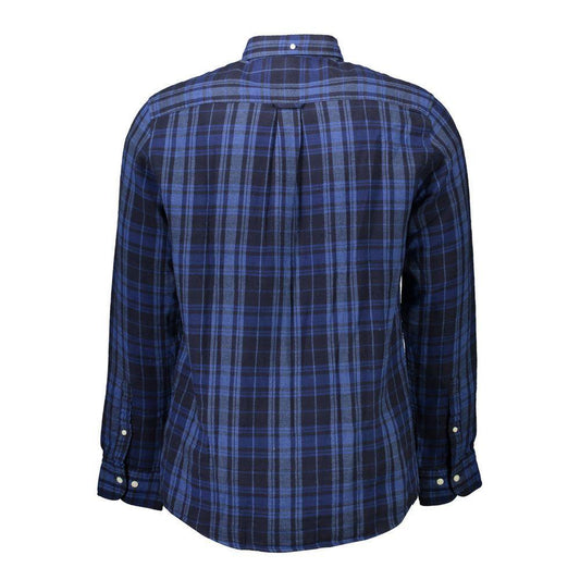 Gant Blue Cotton Shirt GA-9103-S