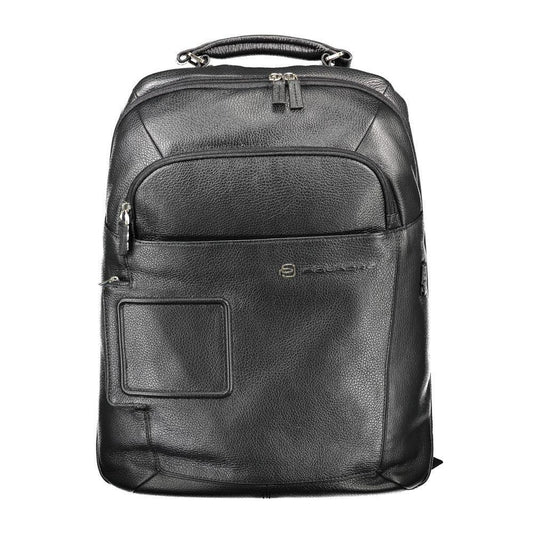 Piquadro Black Nylon Backpack PI-9665
