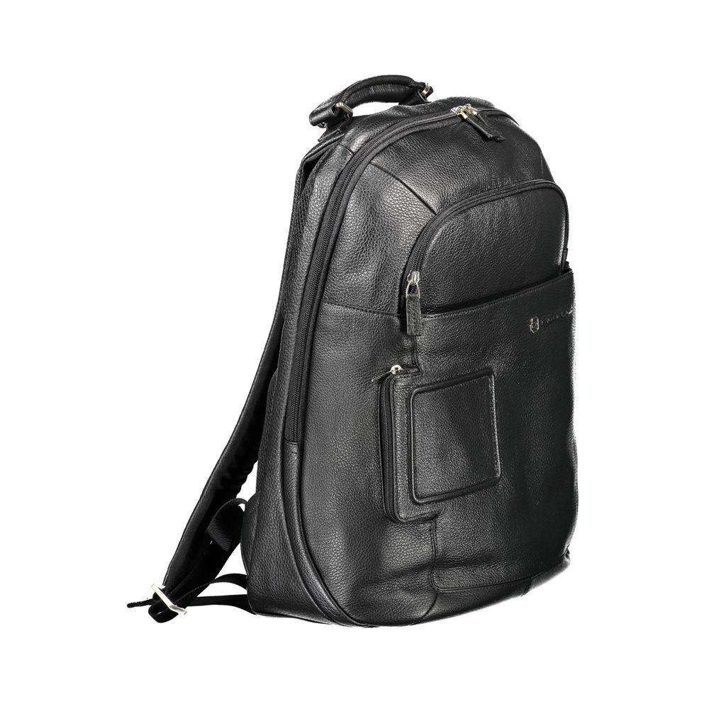Piquadro Black Nylon Backpack PI-9665