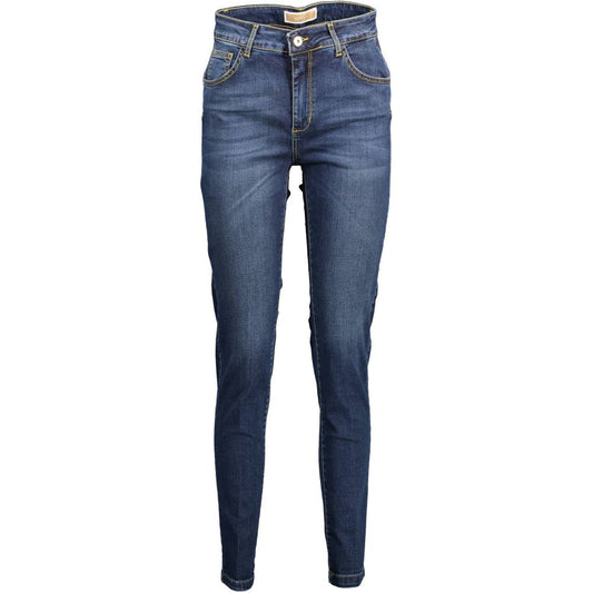 Kocca Blue Cotton Women Jean