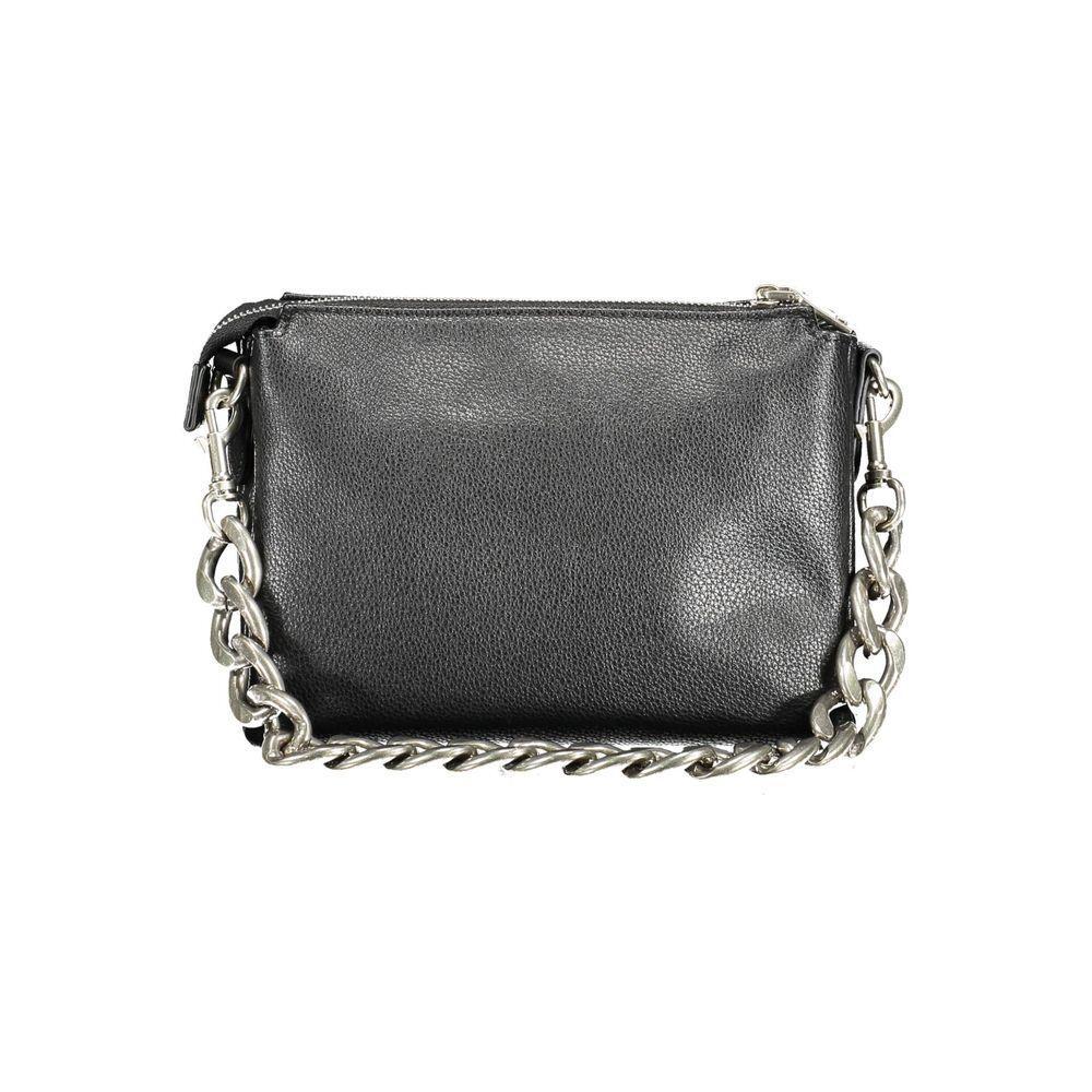 BYBLOS Black Polyethylene Handbag BY-12676