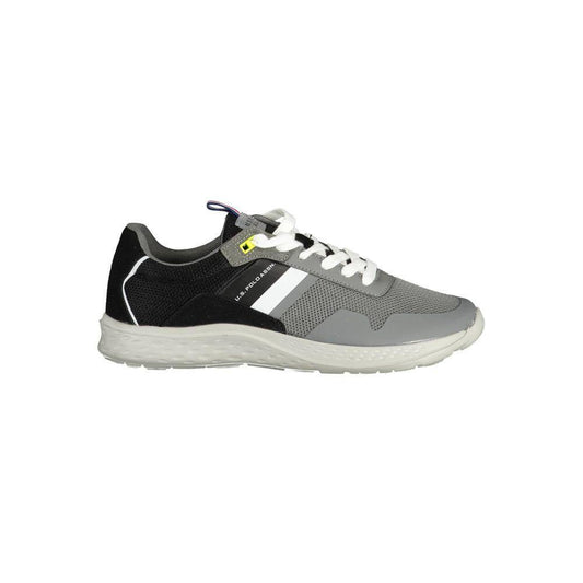 U.S. POLO ASSN. Gray Polyester Sneaker