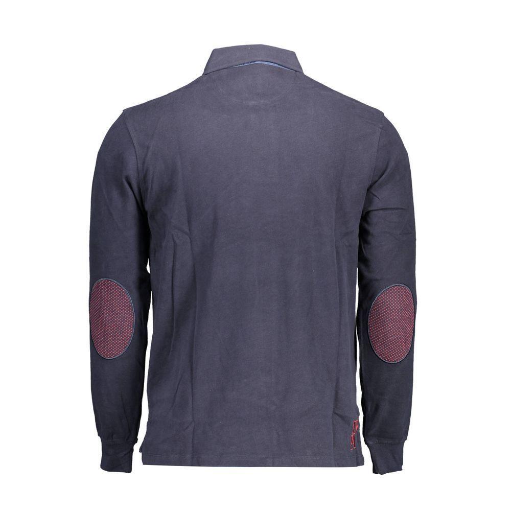U.S. POLO ASSN. Blue Cotton Polo Shirt