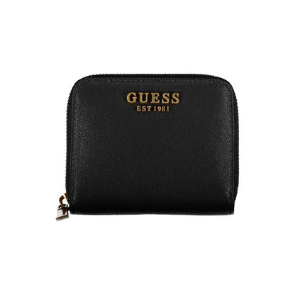 Guess Jeans Black Polyethylene Wallet