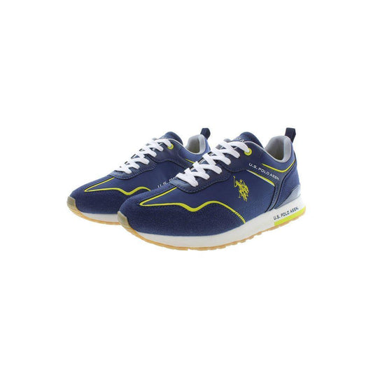 U.S. POLO ASSN. Blue Polyester Sneaker