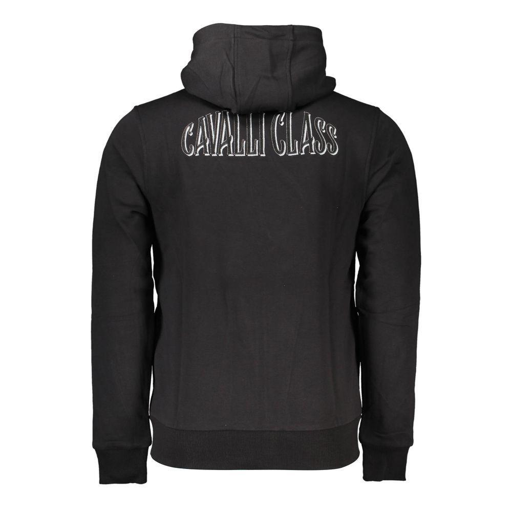 Cavalli Class Black Cotton Sweater CA-21268-S