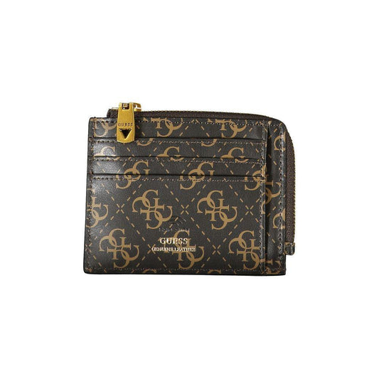 Guess Jeans Brown Leather Wallet GU-26879