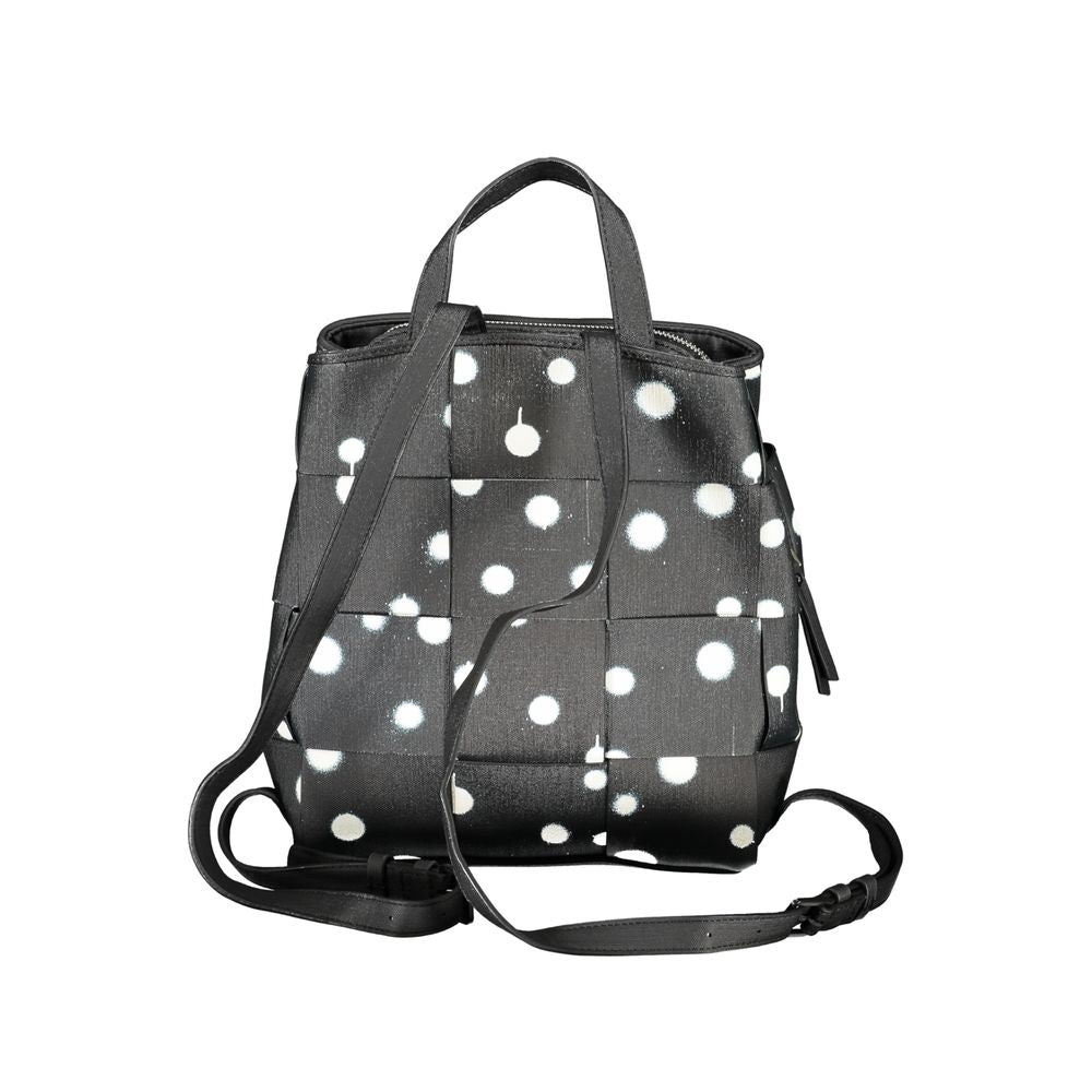 Desigual Black Polyethylene Backpack DE-28955