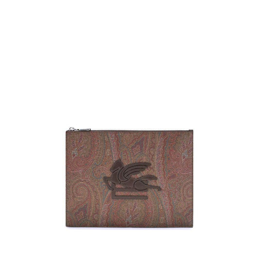 Etro Arnica Pouch with Pegaso ETMP2C0011AA012M0019BB