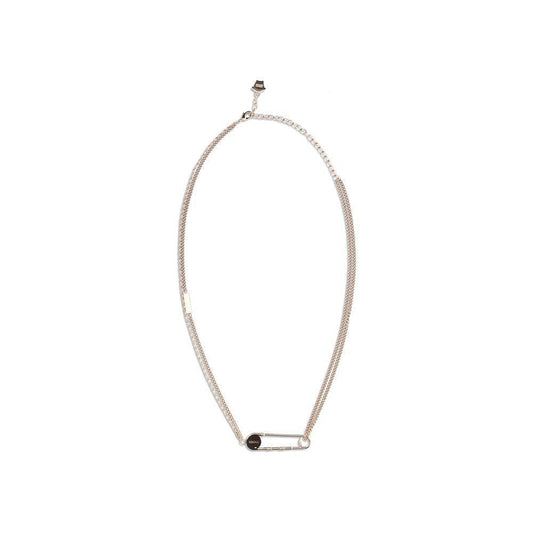 Versace Safety pin Necklace VE-10202561A006203J000-ONE SIZE