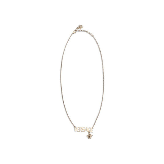 Versace Logo Necklace VE-10207841A006203J000-ONE SIZE